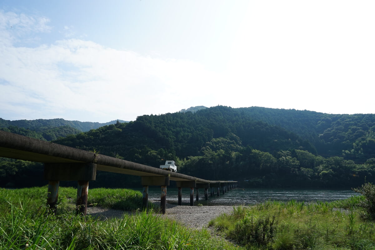 高瀬沈下橋の写真 ©Kohei Fujii(CC BY-SA 2.0)