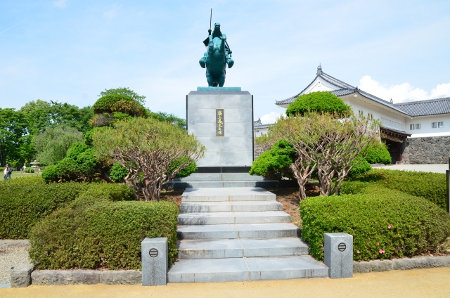 国指定史跡山形城跡 霞城公園の写真 