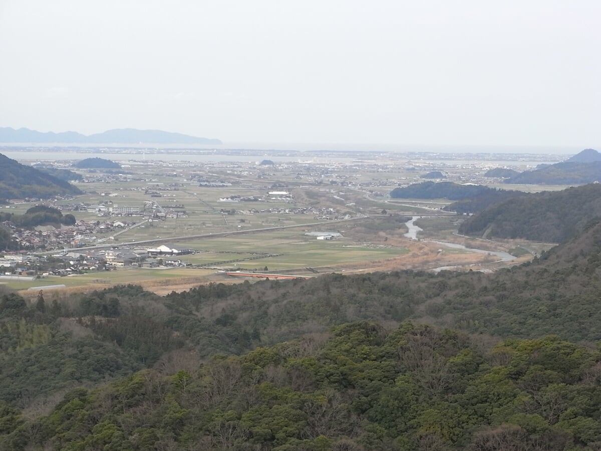 月山富田城跡の写真 