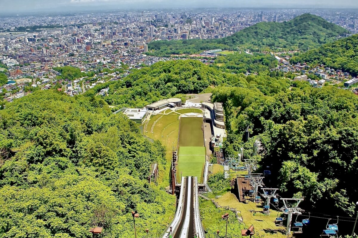 大倉山展望台リフトの写真 