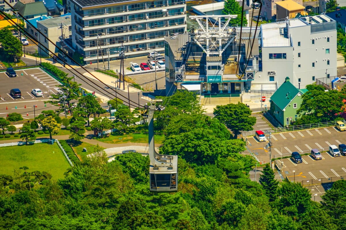 函館山ロープウェイの写真 