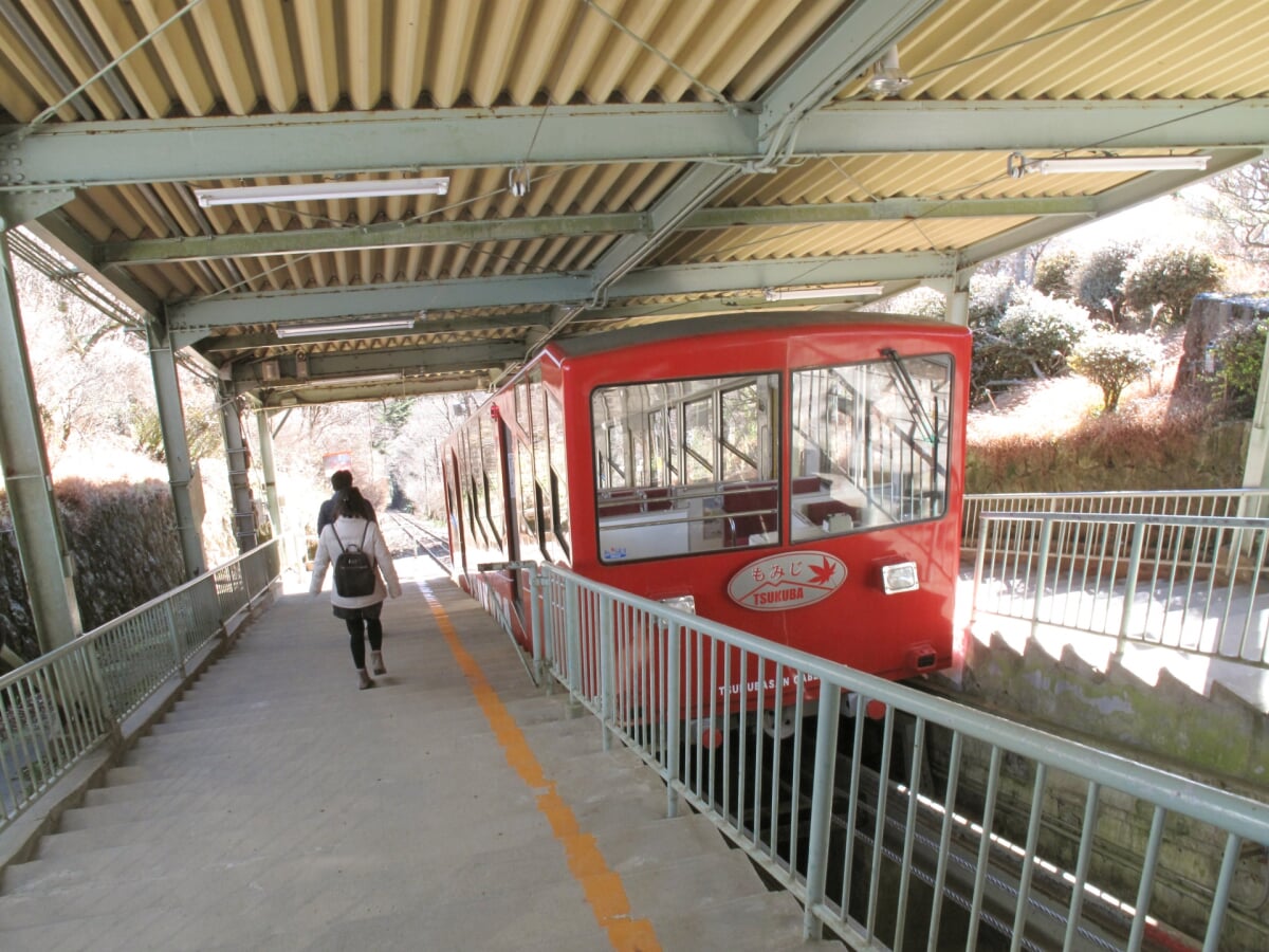 筑波山ケーブルカー・ロープウェイの写真 