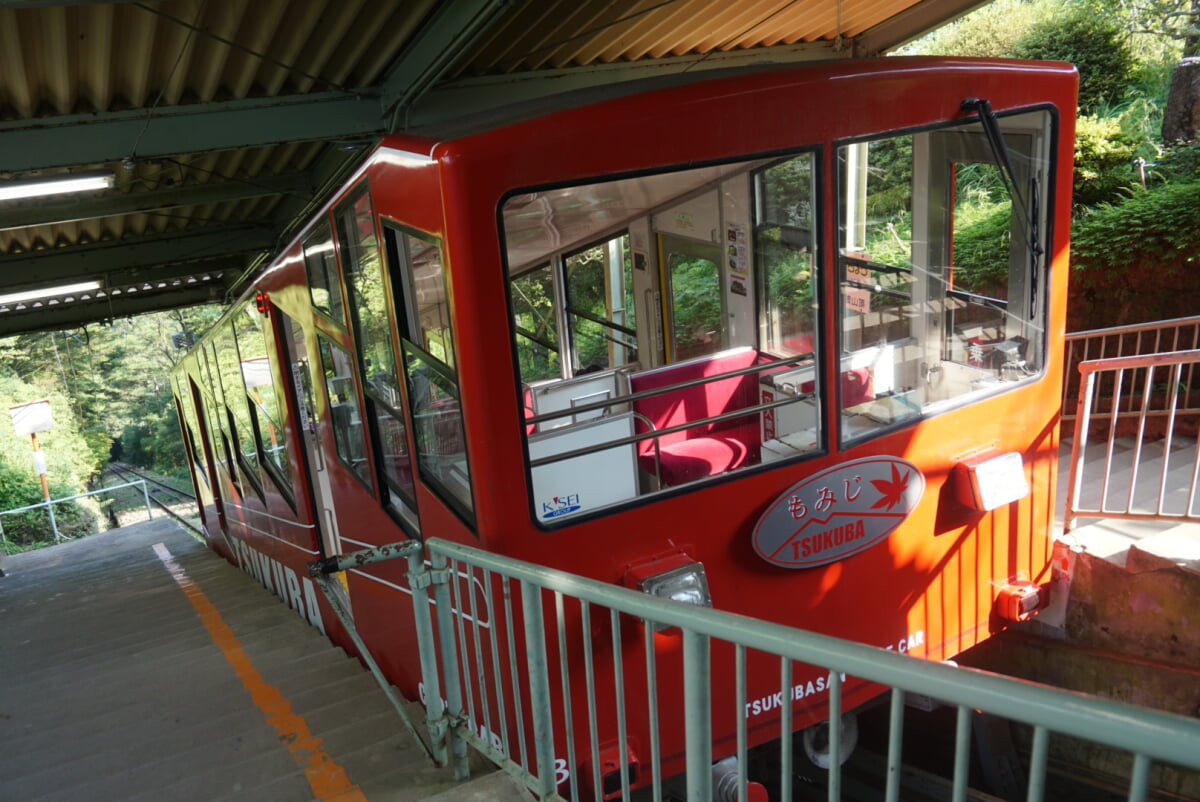 筑波山ケーブルカー・ロープウェイの写真 