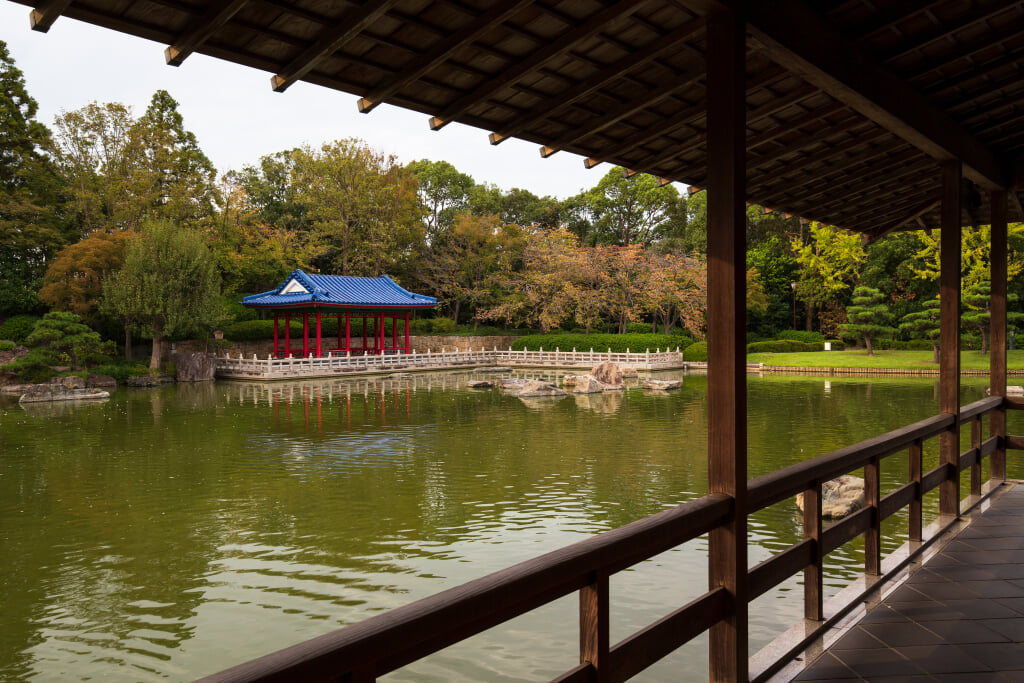 大仙公園 日本庭園の写真 ©Laitche(CC BY-SA 4.0)