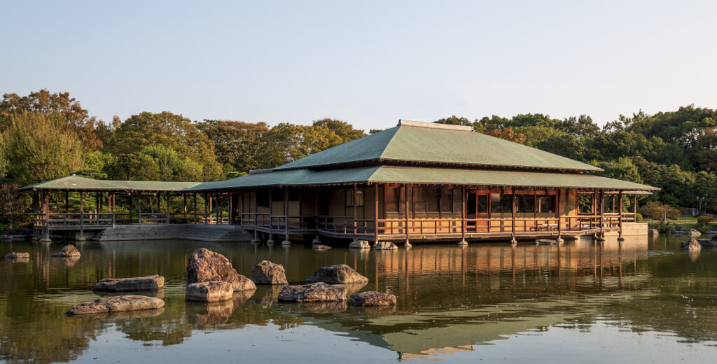 大仙公園 日本庭園の写真 ©Laitche(CC BY-SA 4.0)