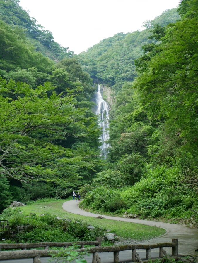 神庭の滝の写真 