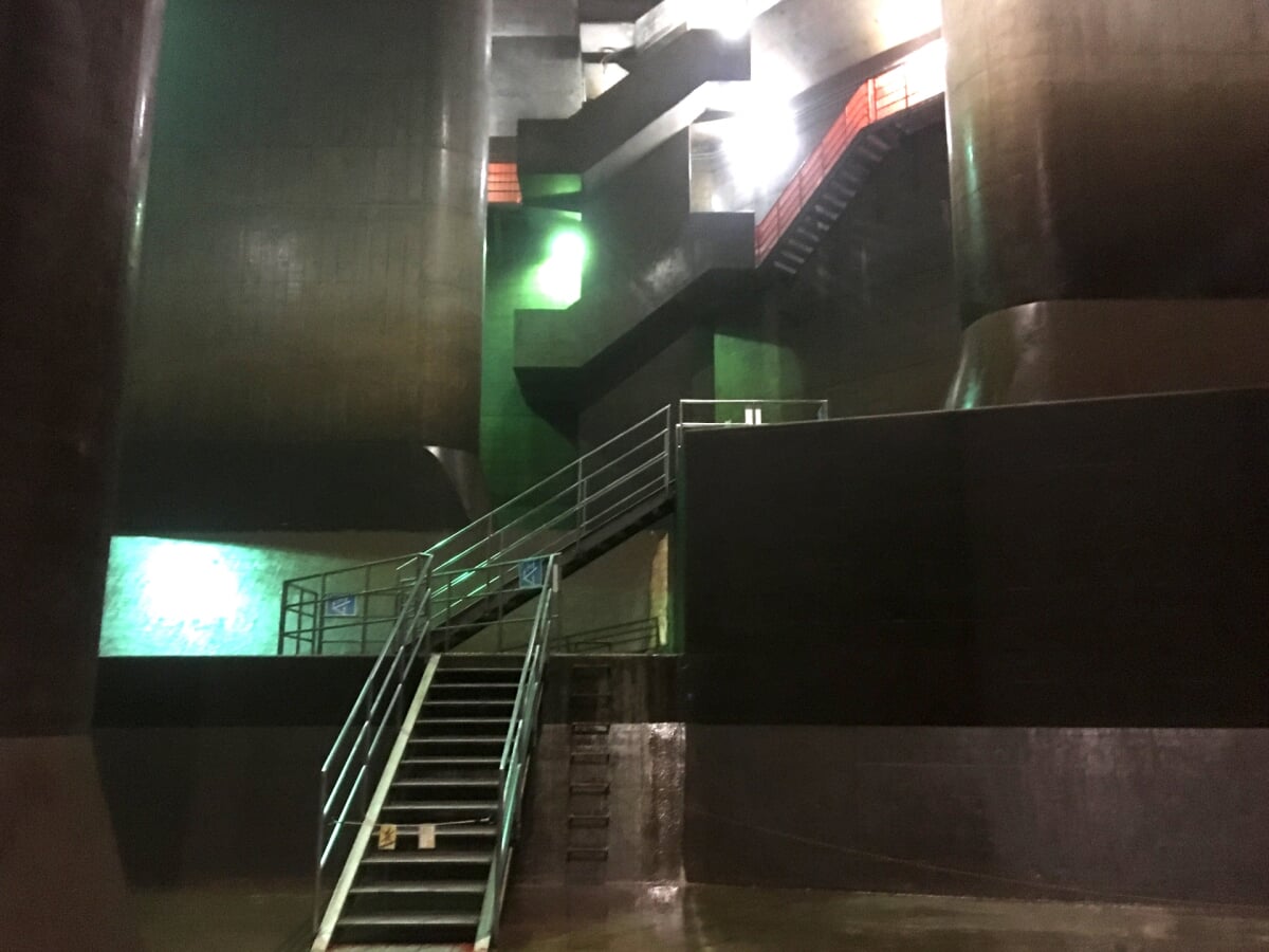 首都圏外郭放水路の写真 