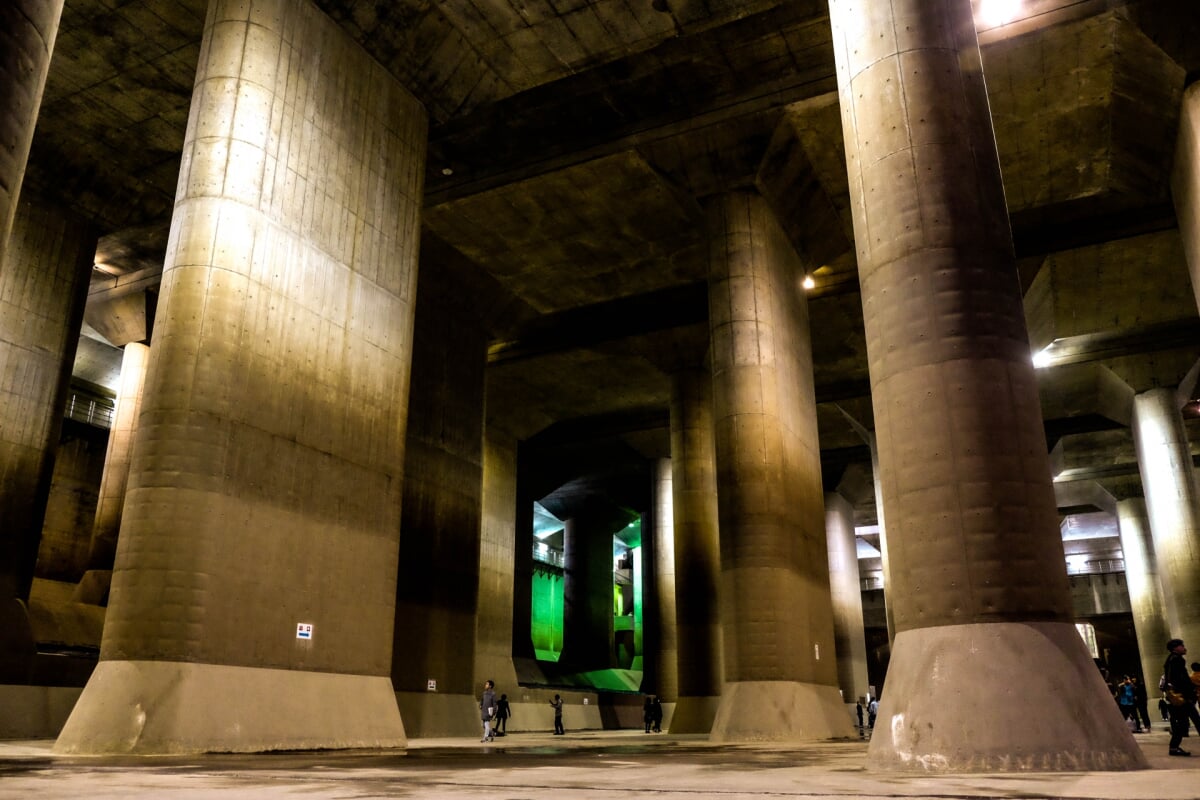 首都圏外郭放水路の写真 