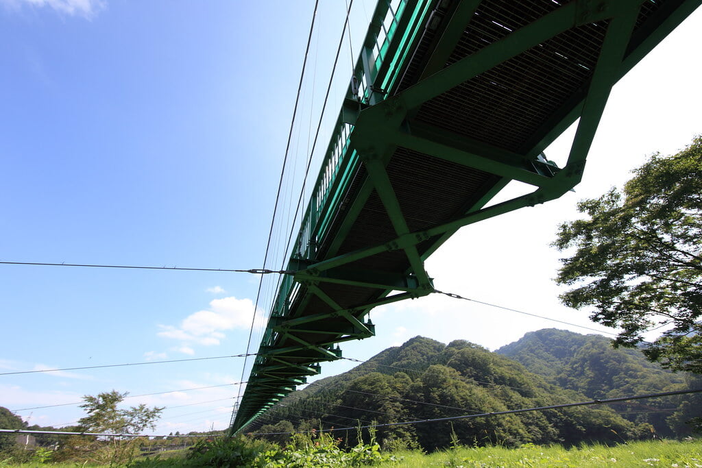 もみじ谷大吊橋の写真 ©TANAKA Juuyoh (田中十洋)(CC BY 2.0)