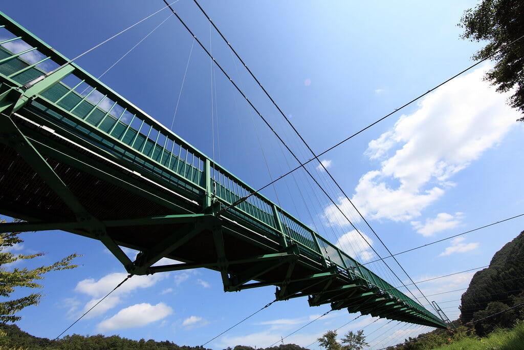 もみじ谷大吊橋の写真 ©TANAKA Juuyoh (田中十洋)(CC BY 2.0)