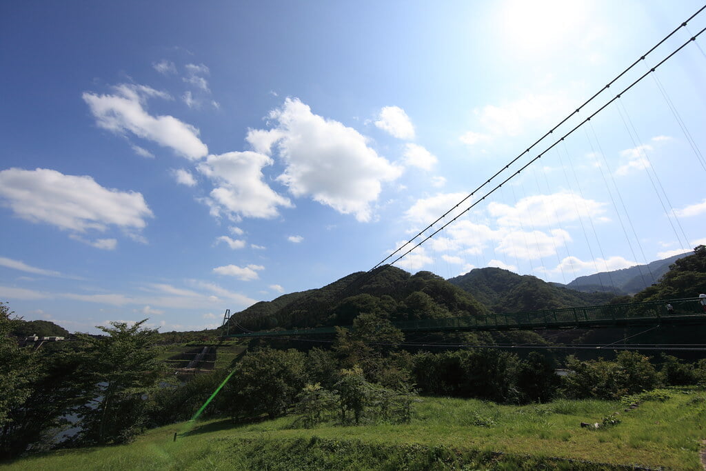 もみじ谷大吊橋の写真 ©TANAKA Juuyoh (田中十洋)(CC BY 2.0)