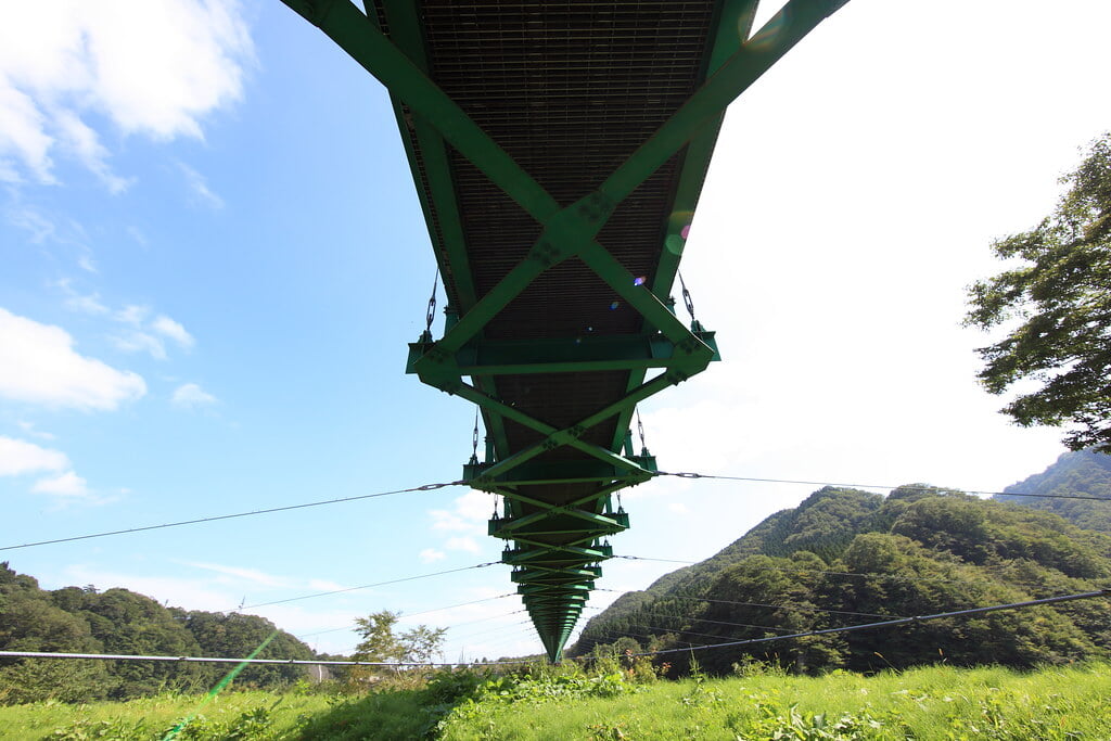 もみじ谷大吊橋の写真 ©TANAKA Juuyoh (田中十洋)(CC BY 2.0)