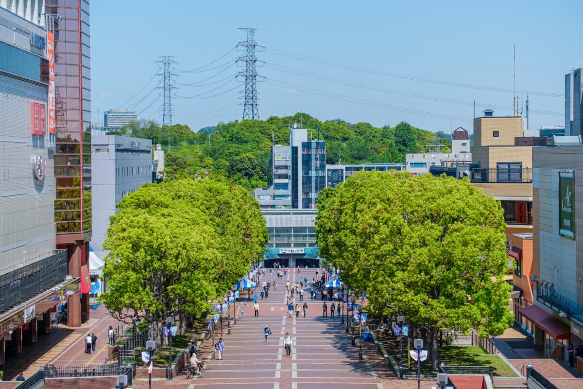 多摩センター パルテノン大通りの写真 