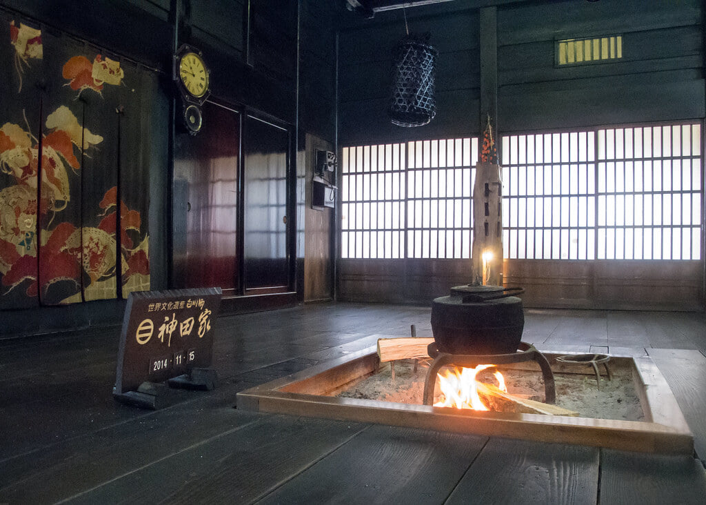白川郷 合掌造り民芸館 神田家の写真 ©Tainanian(CC BY 2.0)