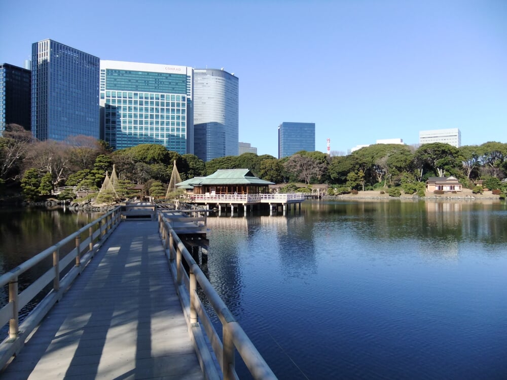 浜離宮恩賜庭園の写真 ©Tak1701d(CC BY-SA 3.0)