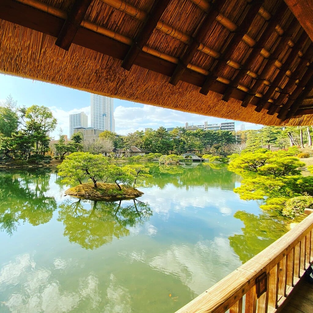 縮景園の写真 ©Kanesue(CC BY 2.0)