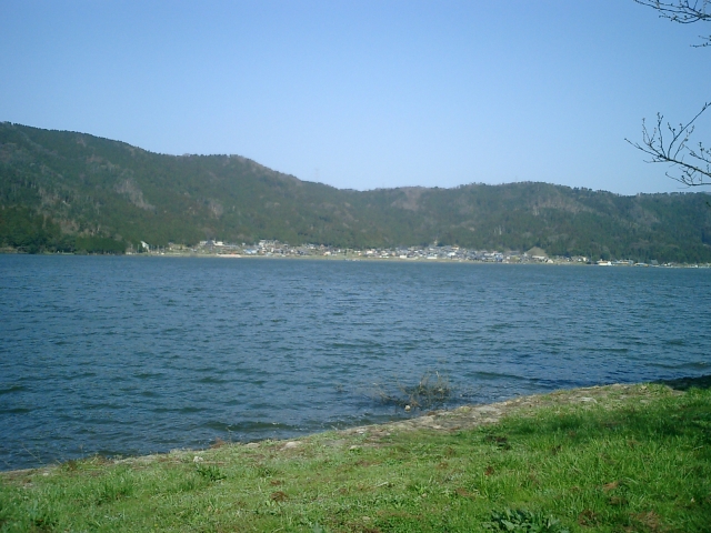 余呉湖の写真 