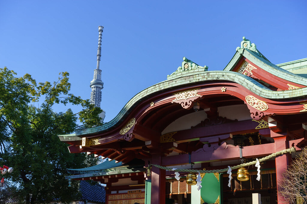亀戸天神社の写真 ©wellflat1985(CC BY 2.0)