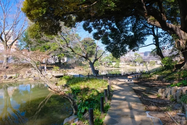 肥後細川庭園の写真3