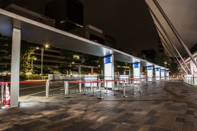 東京駅バス乗り場　八重洲
