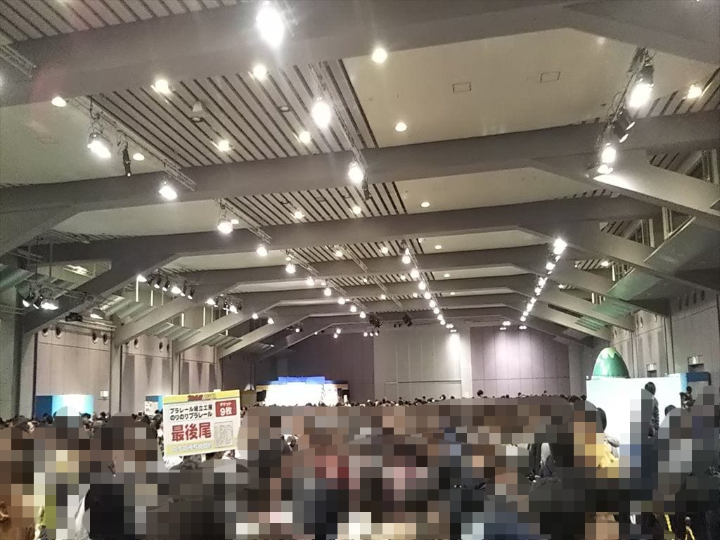 プラレール博in大阪：中の混雑