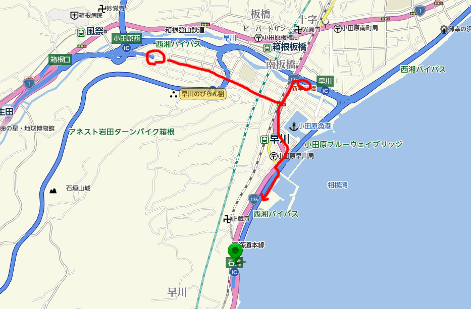TOTOCO小田原高速出口