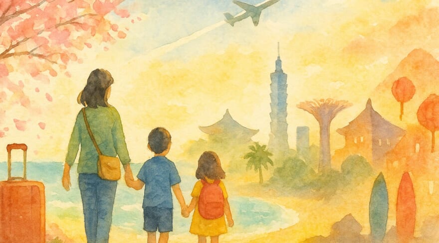 小学生と一緒、春休みにおすすめの海外旅行先